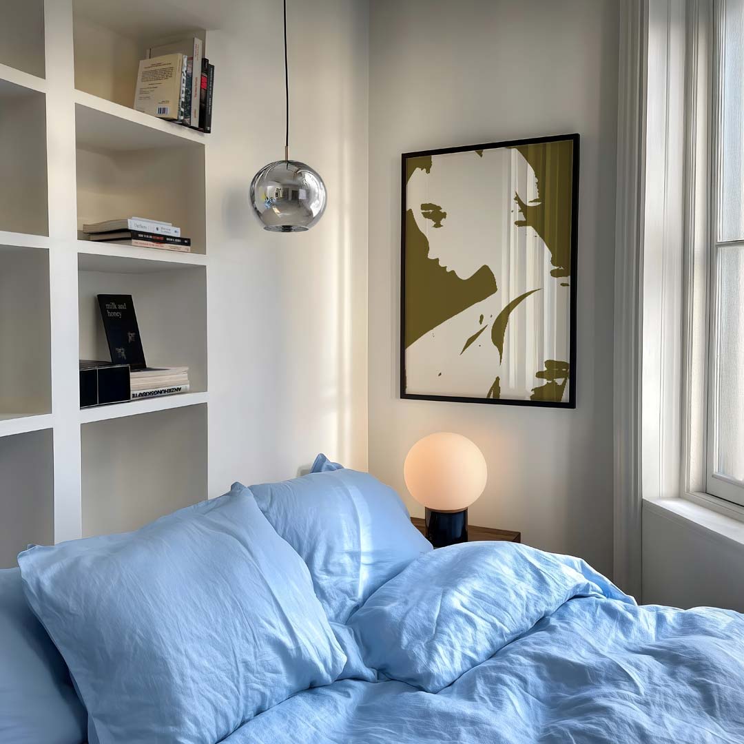 Elegant Silhouet Portret – vrouwelijk portret als moderne wandkunst