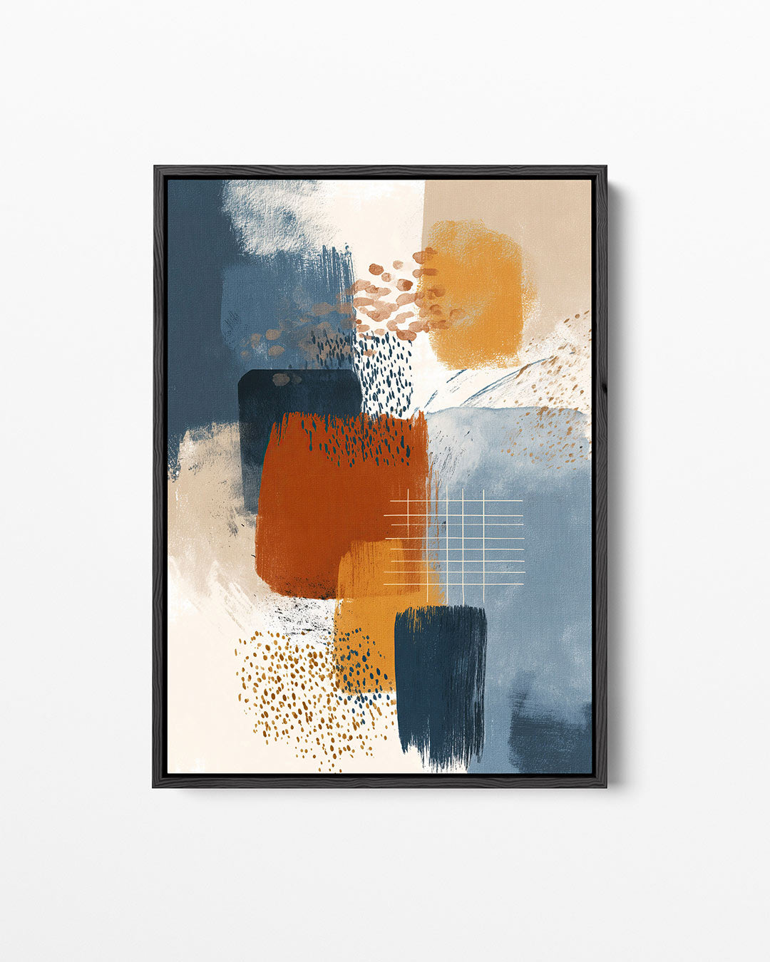 Kleurencompositie – staand wanddecoratie kunstwerk