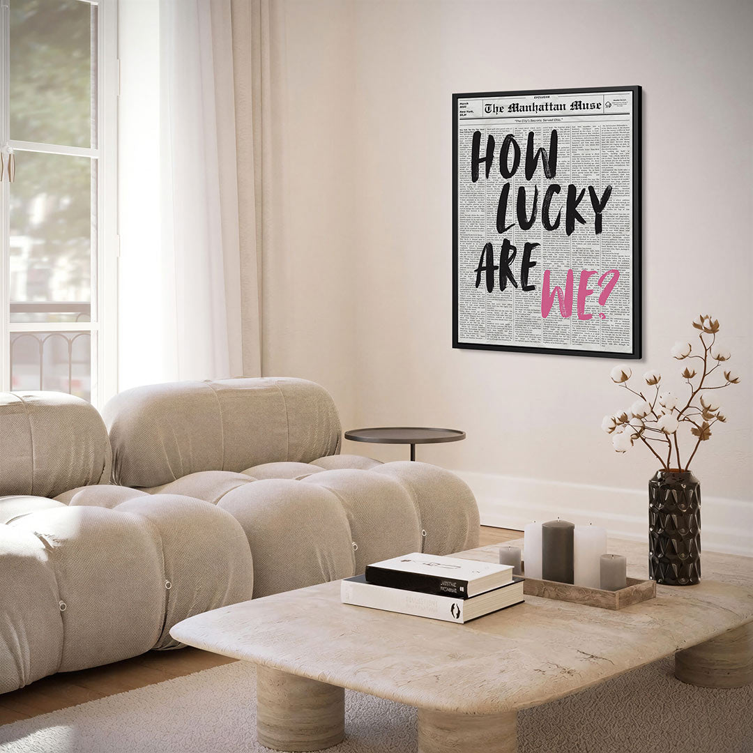 Expressieve typografie – staand wanddecoratie kunstwerk
