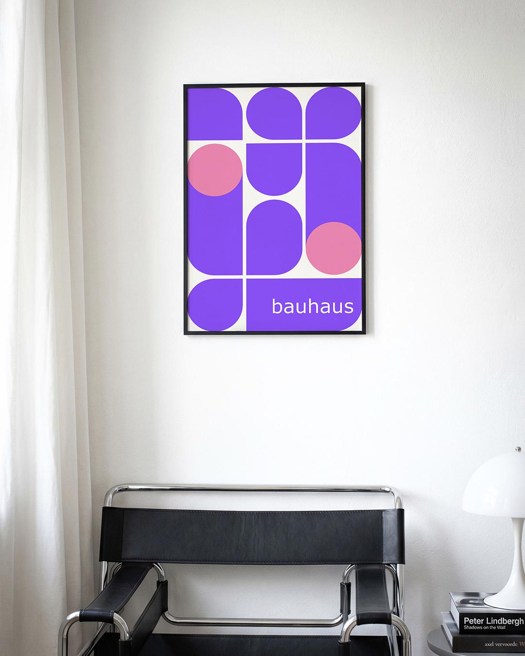 – moderne Bauhaus wandkunst als poster