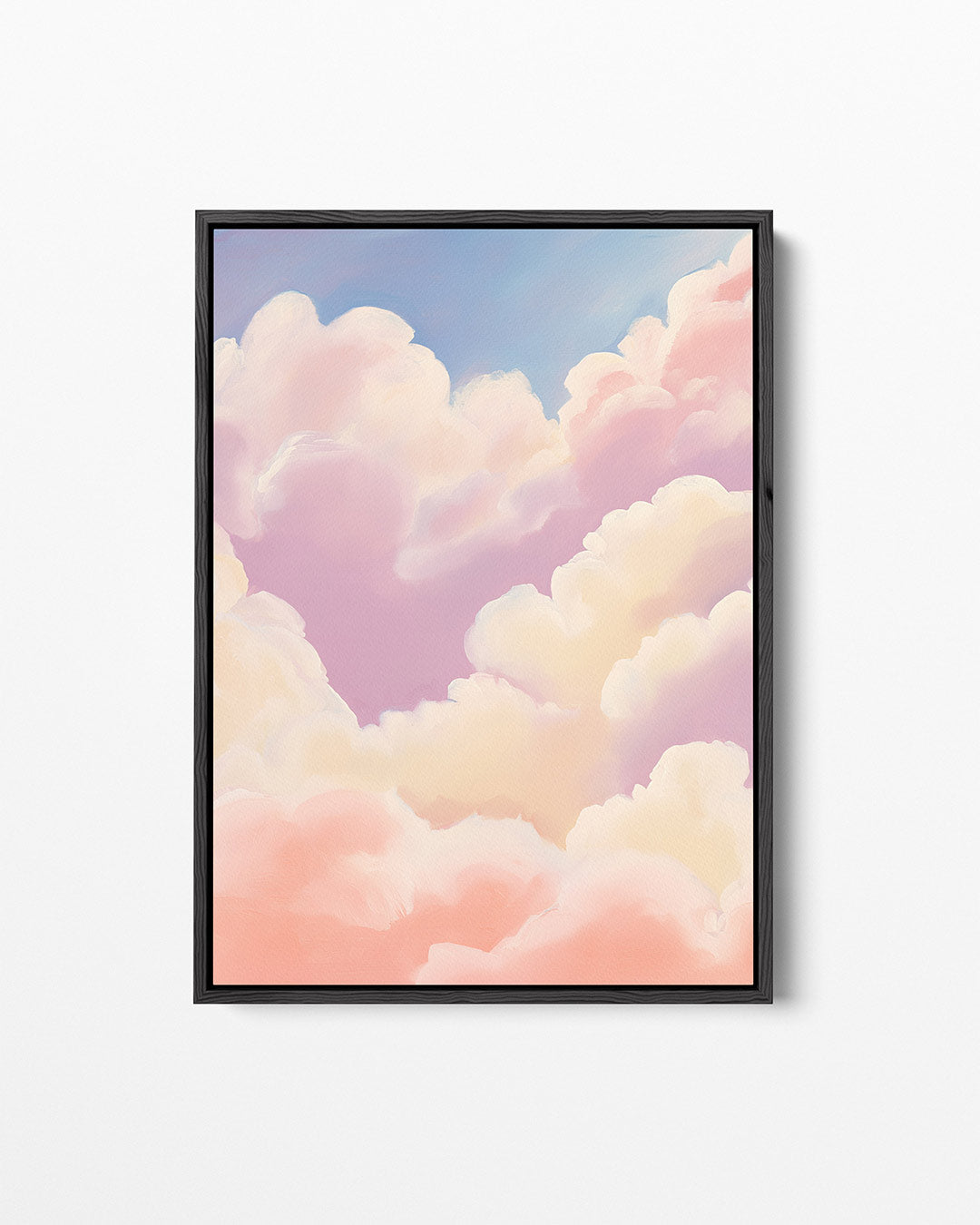 Dromerige wolkenlucht – staand wanddecoratie kunstwerk