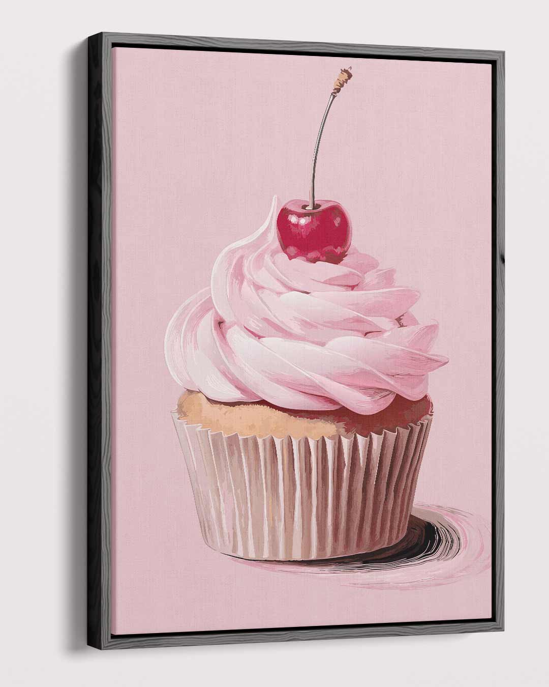 Cupcake Liefde – dibond kunstwerk als wanddecoratie