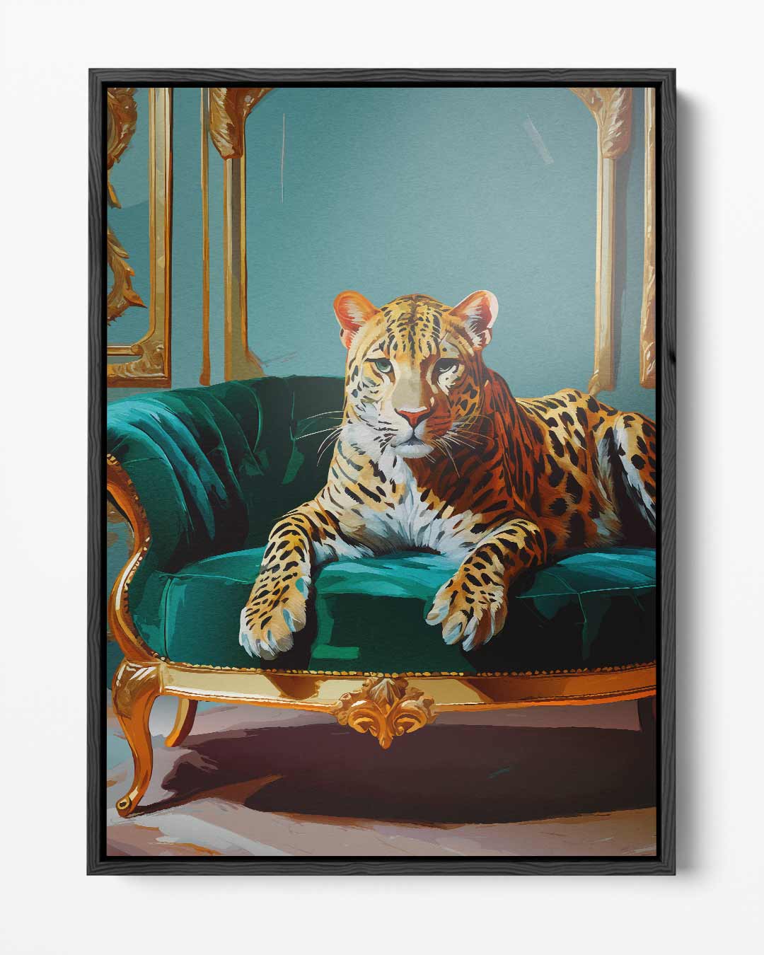 Opera d'arte "Leopard Lounge" di lusso