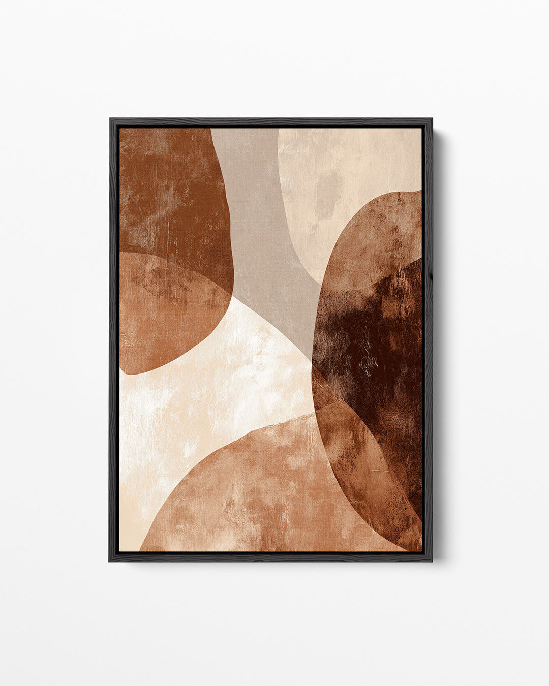 Organische vormen compositie – staand wanddecoratie kunstwerk