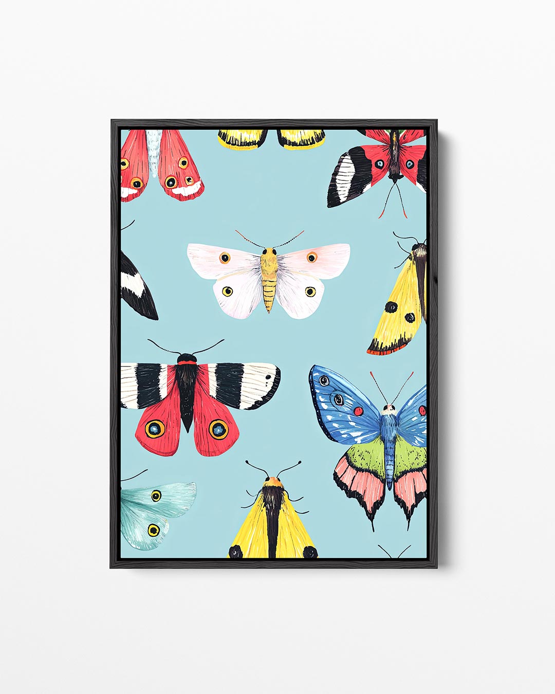 Vrolijke vlinders – staand wanddecoratie kunstwerk