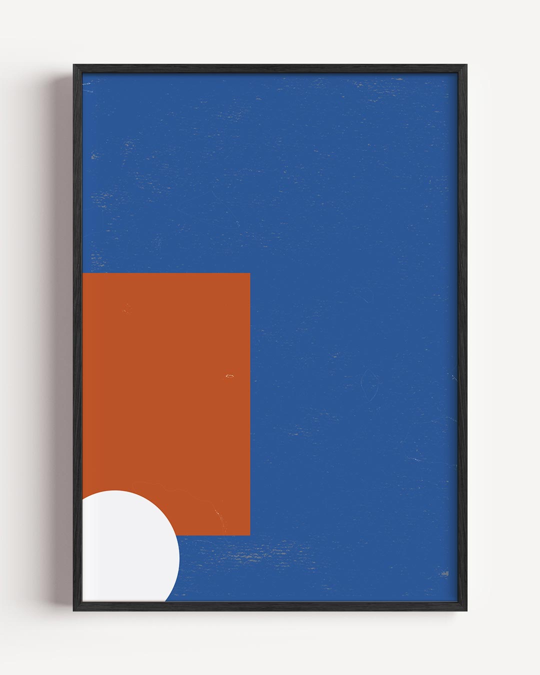 Kleurrijke Geometrische – kleurrijke abstracte portret poster als wanddecoratie