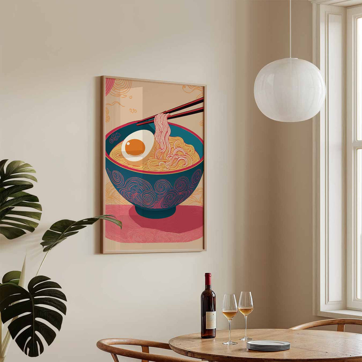 Ramen Genot – keukenposter in staand formaat
