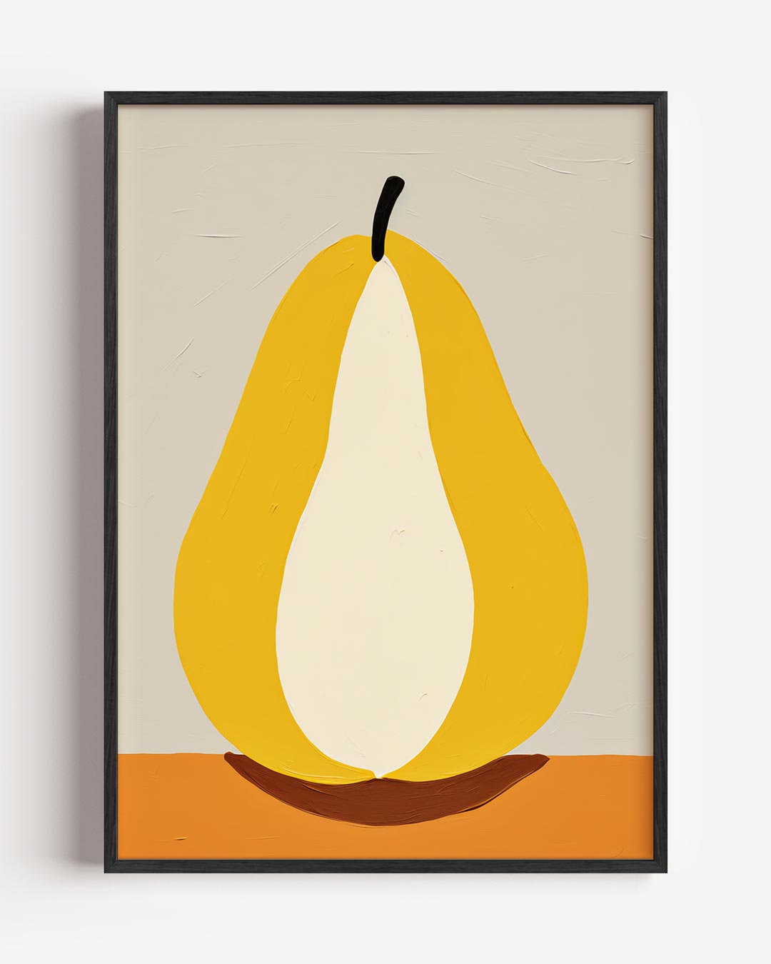 Moderne Minimalistische Perenposter – keuken portret poster als wanddecoratie