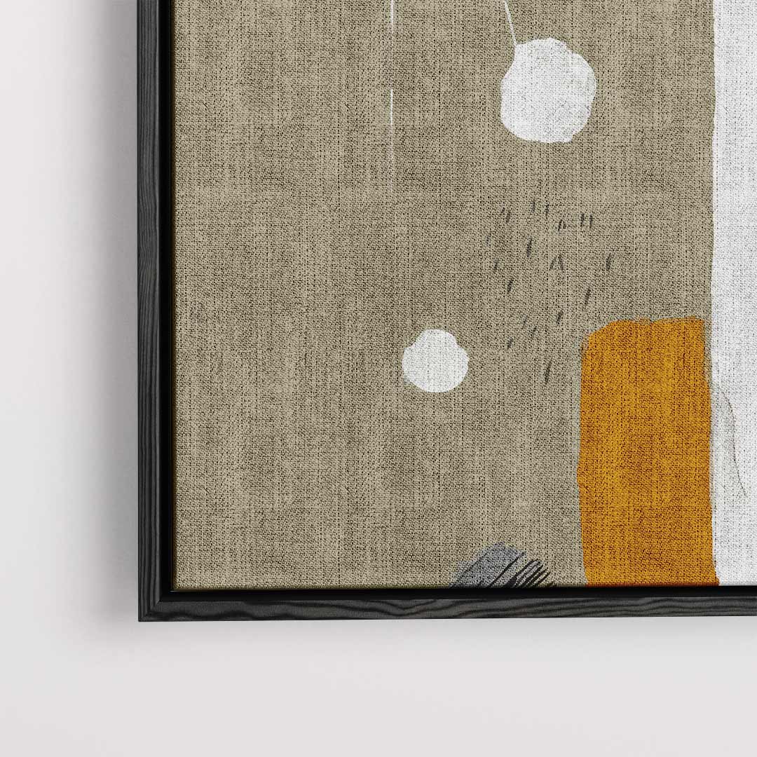 Abstracte Rust – dibond kunstwerk als wanddecoratie