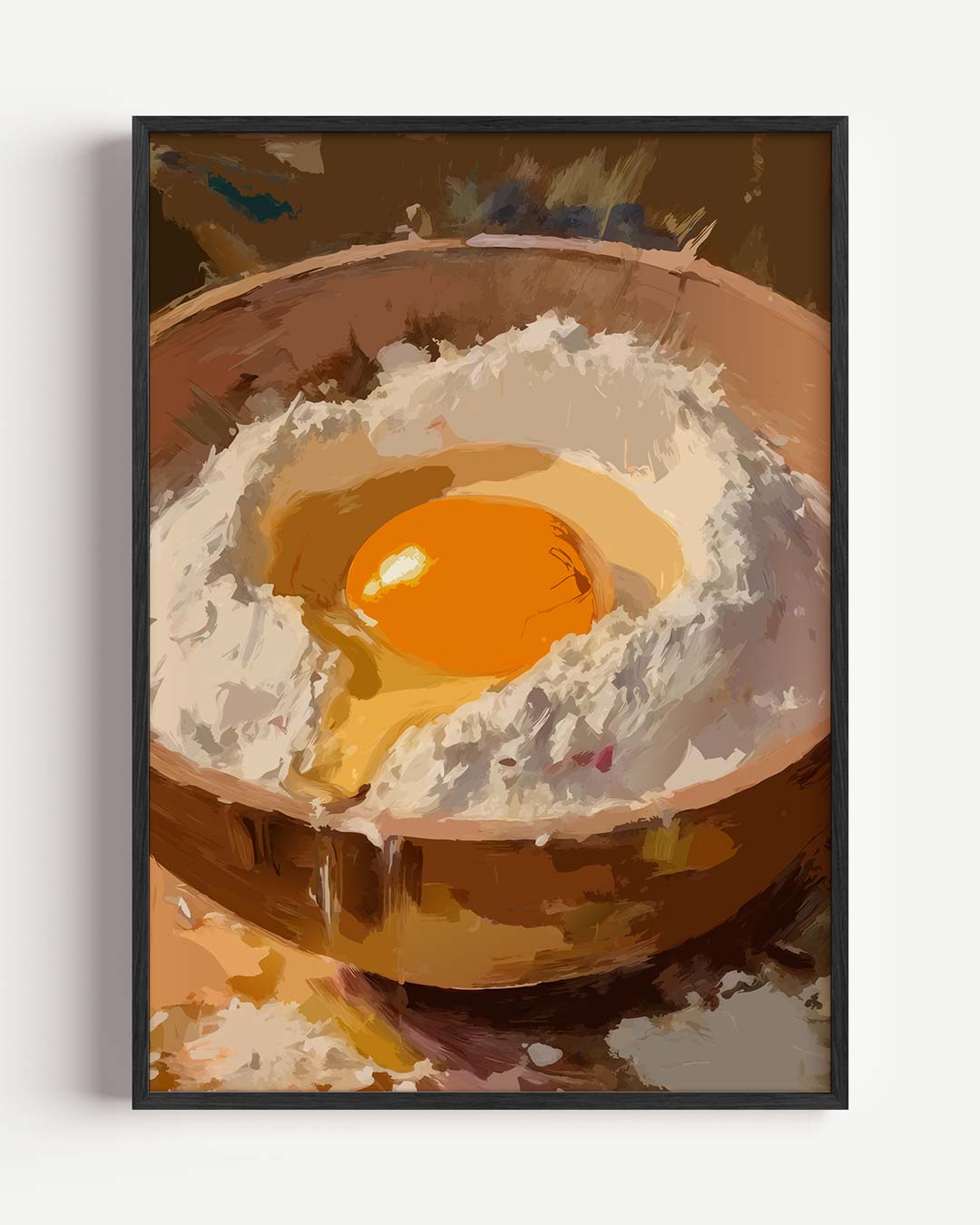 Kunstzinnige Keuken Momenten – keuken portret poster als wanddecoratie
