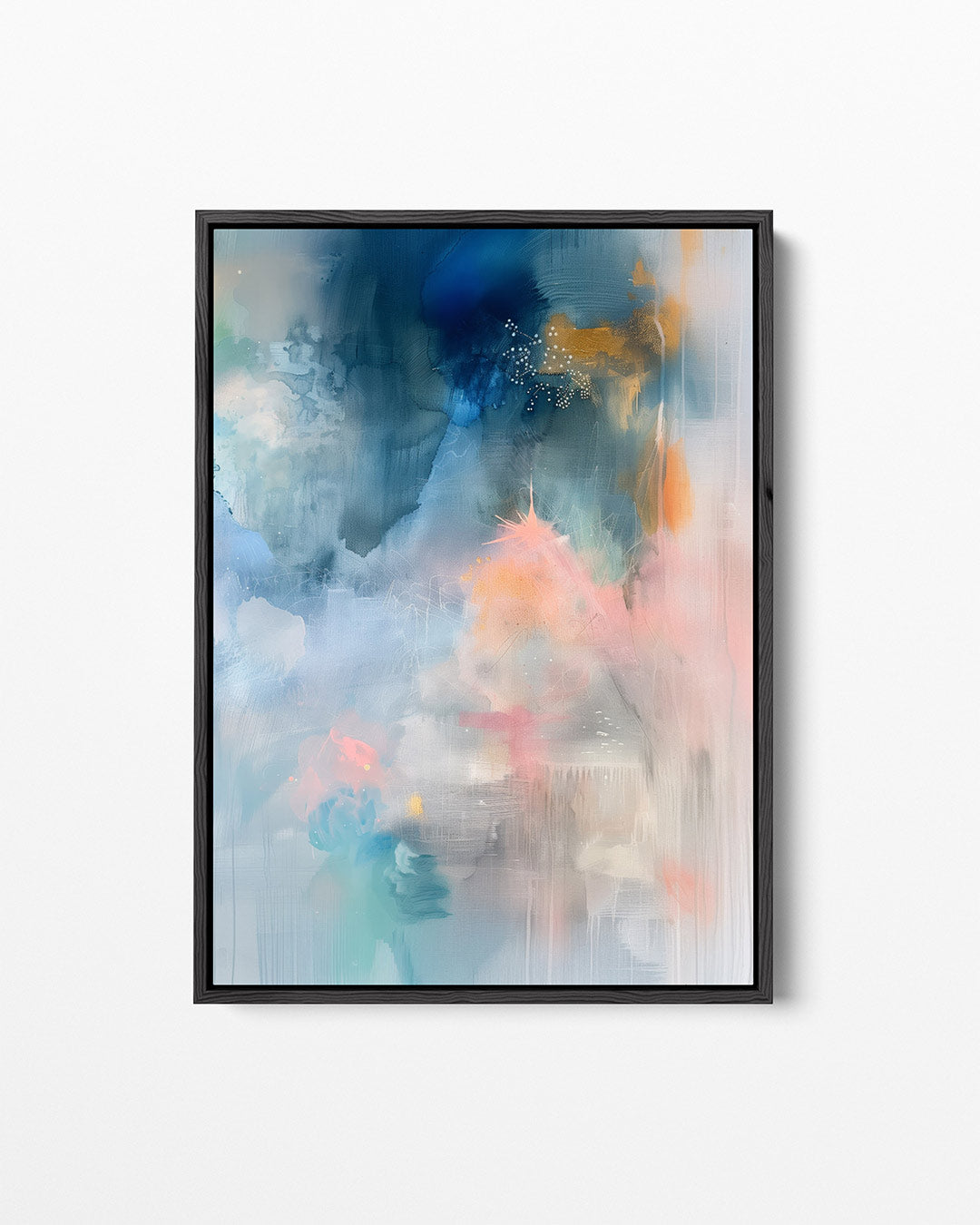 Dromerige kleurenexplosie – staand wanddecoratie kunstwerk