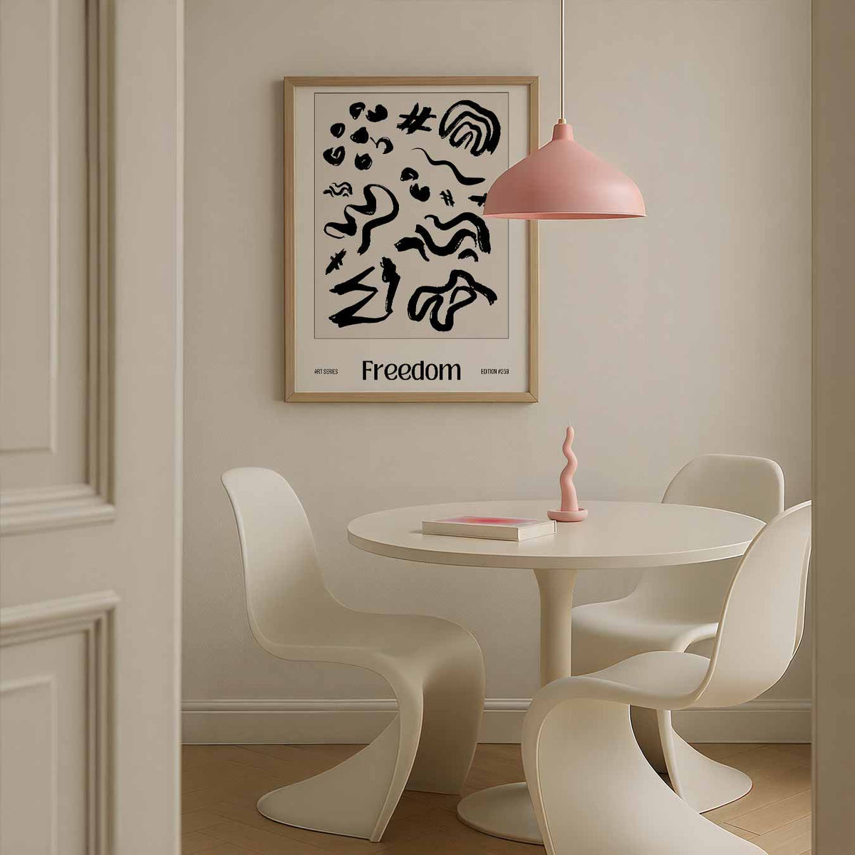 Artistieke Vrijheid – Streetart wandkunst als portret poster