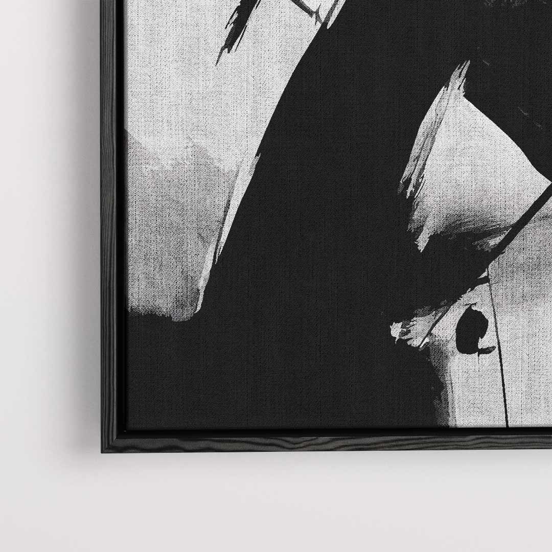 Dynamische Streken – dibond kunstwerk als wanddecoratie