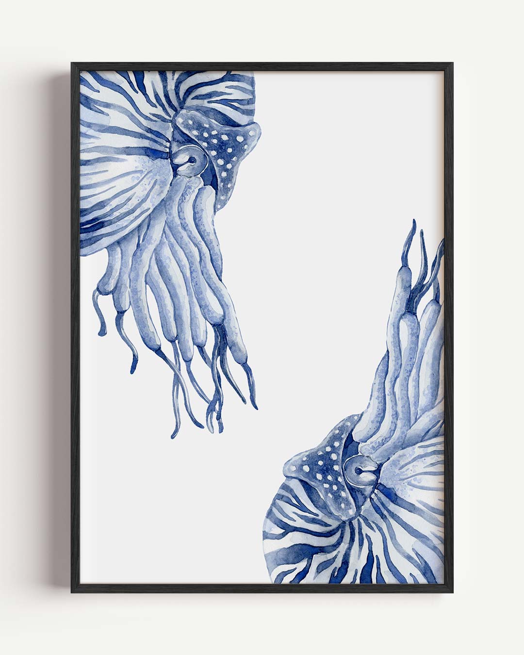 Octopus Koppels – dieren portret poster als wanddecoratie