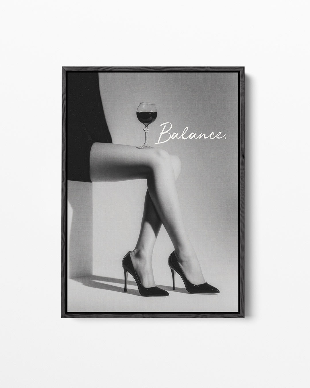 Elegante balans – staand wanddecoratie kunstwerk