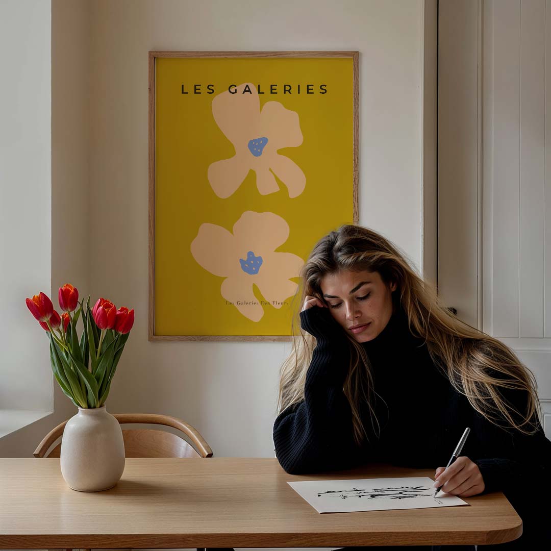 Bloemenpracht – bloemen poster in staand formaat