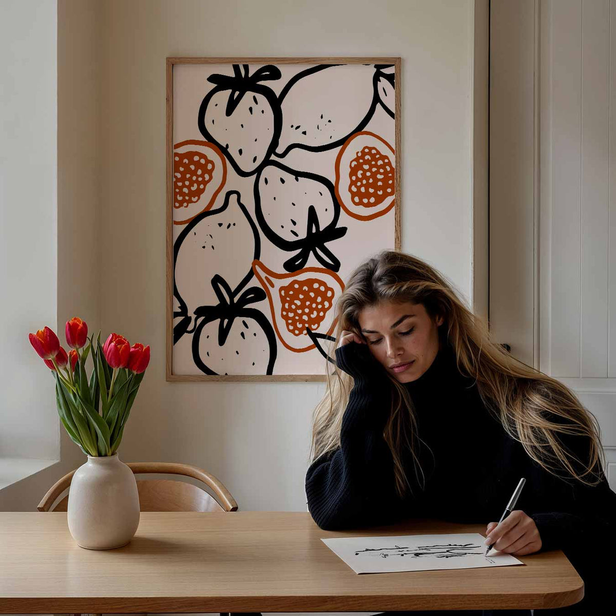 Fruitige Vibe Kunstposter – keuken portret poster, afbeelding 7