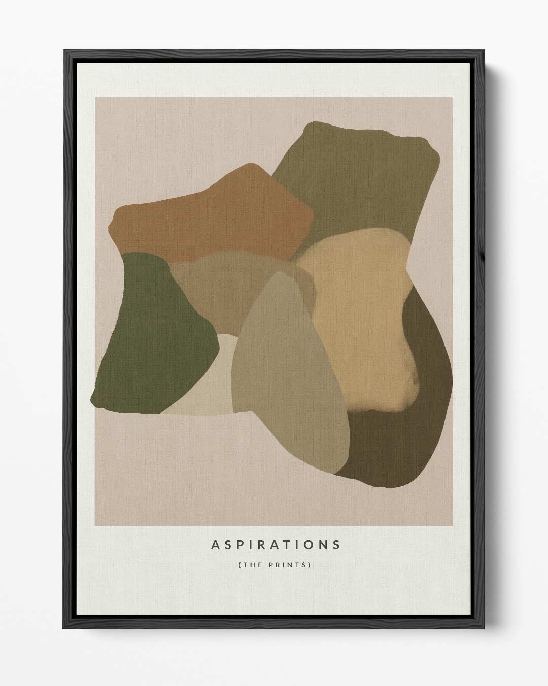 Abstracte Droomlandschappen Print – portret kunstwerk als wanddecoratie
