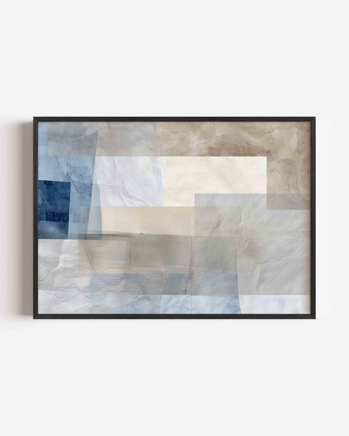 Abstracte lagen – abstracte landscape poster als wanddecoratie