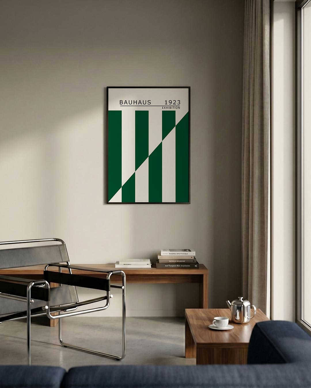 – geometrische poster in Bauhaus-stijl van WallArtistic