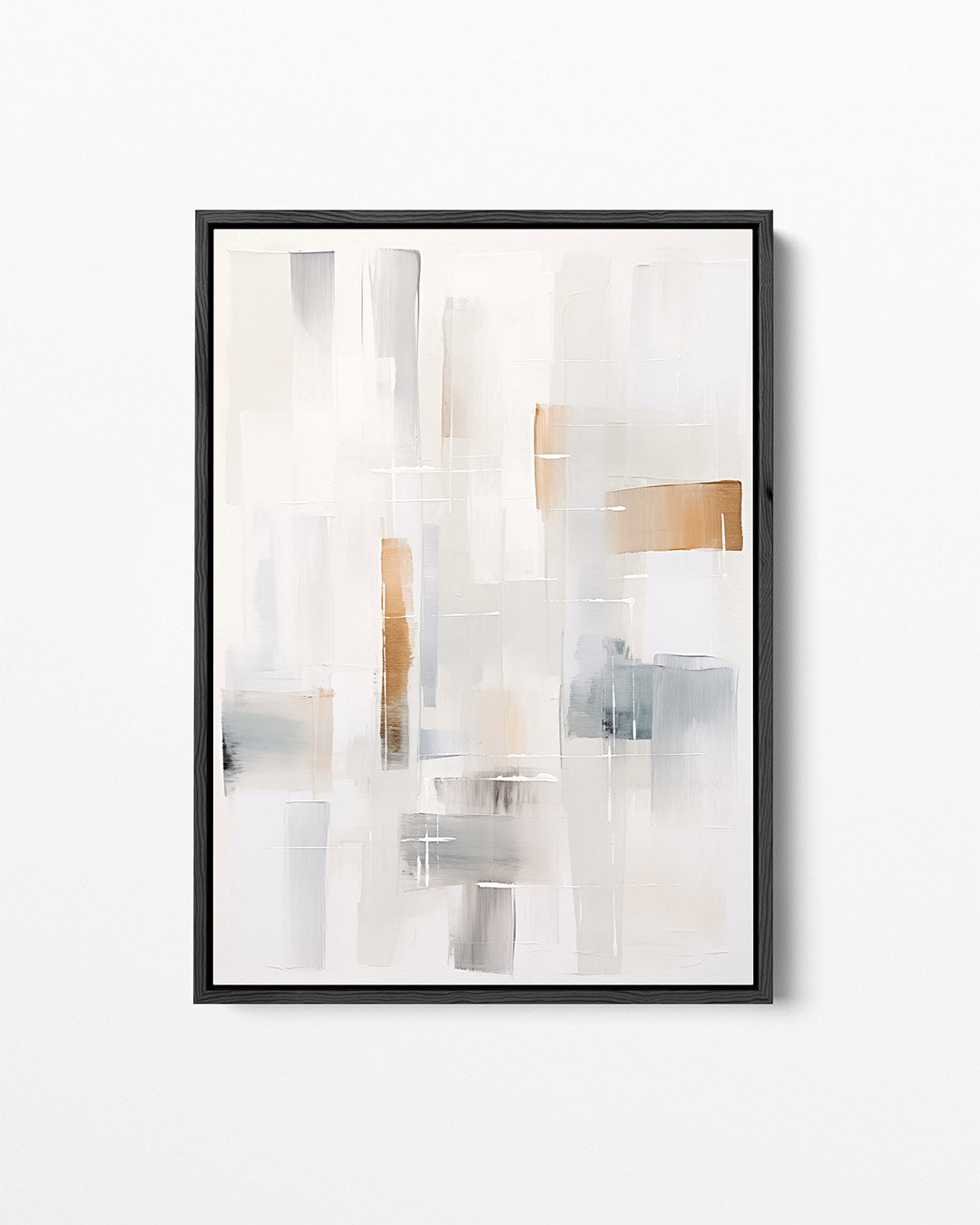 Gelaagde compositie – staand wanddecoratie kunstwerk