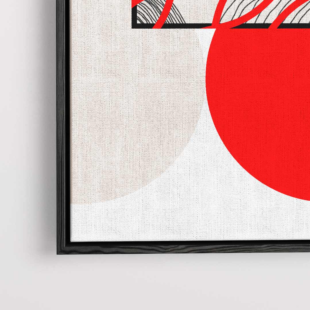 Vrolijk Vlechten – dibond kunstwerk als wanddecoratie
