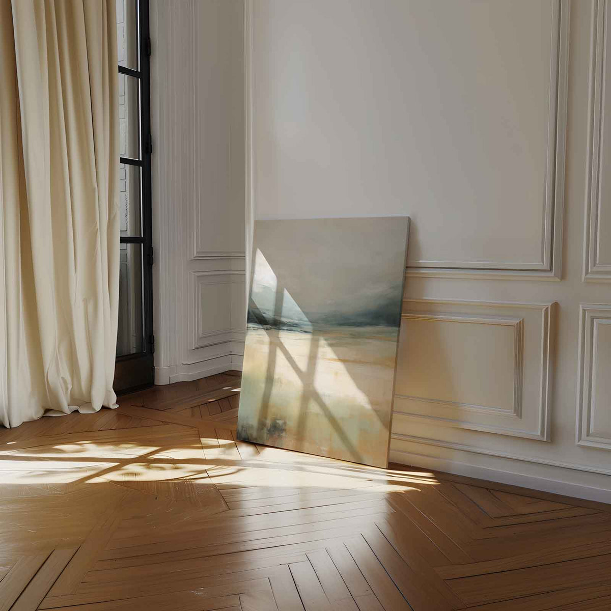 Dromenlandschap in Sereniteit – portret kunstwerk als wanddecoratie, afbeelding 14