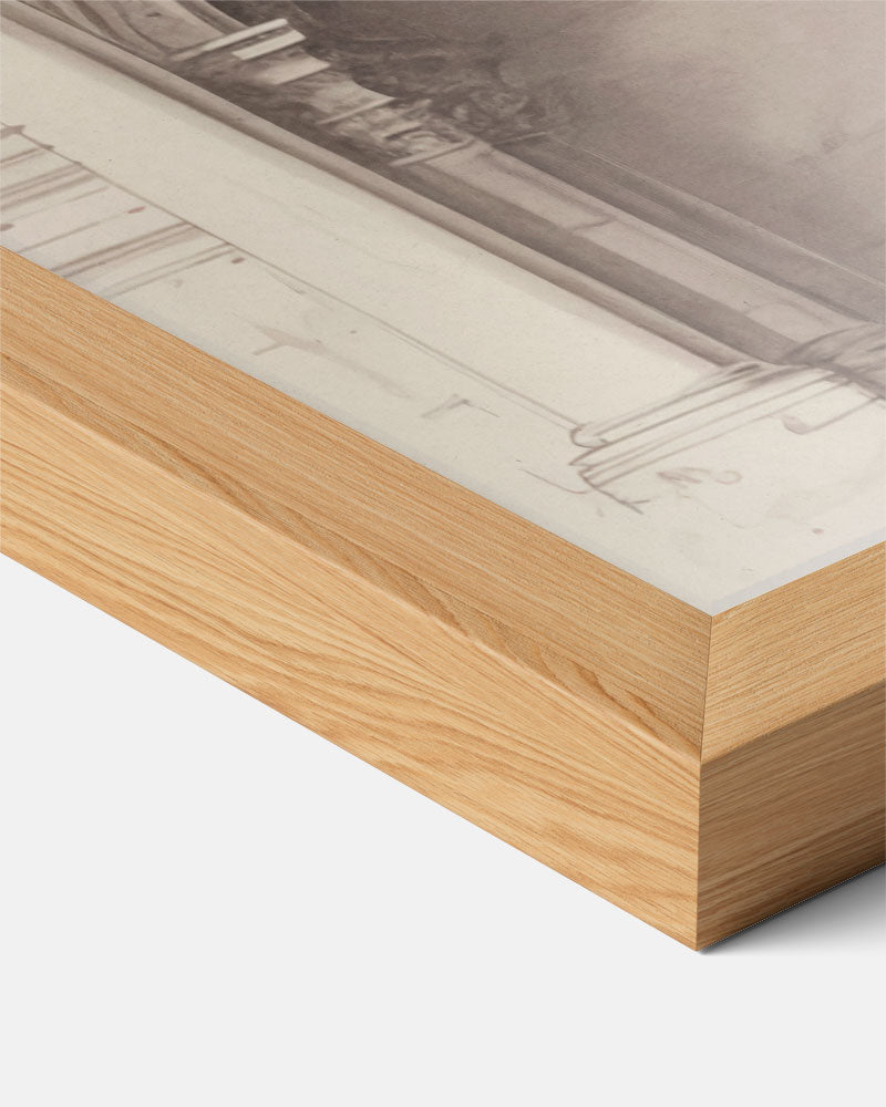 Klassieke Architectuurposter – staande vintage wanddecoratie van WallArtistic
