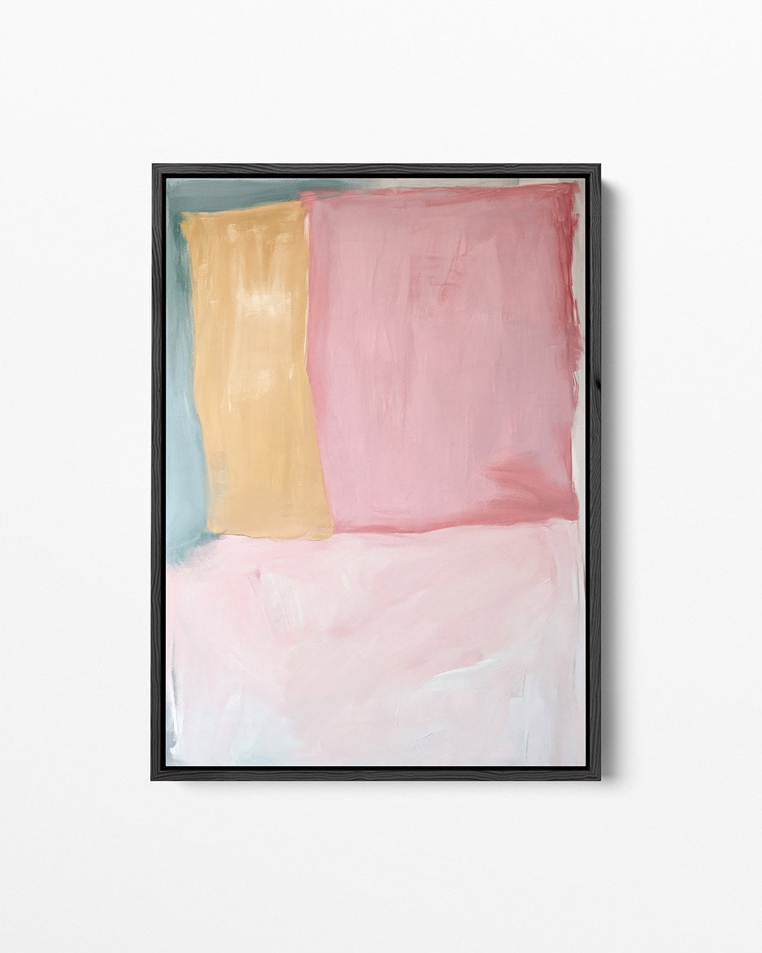 Kleurrijke vlakken – staand wanddecoratie kunstwerk