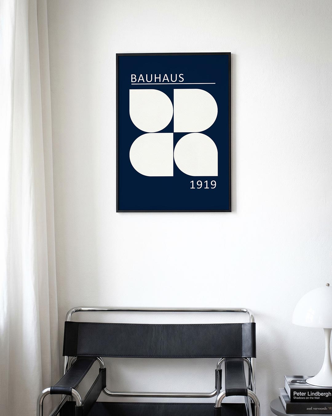 Vormen en vlakken – moderne Bauhaus wandkunst als poster