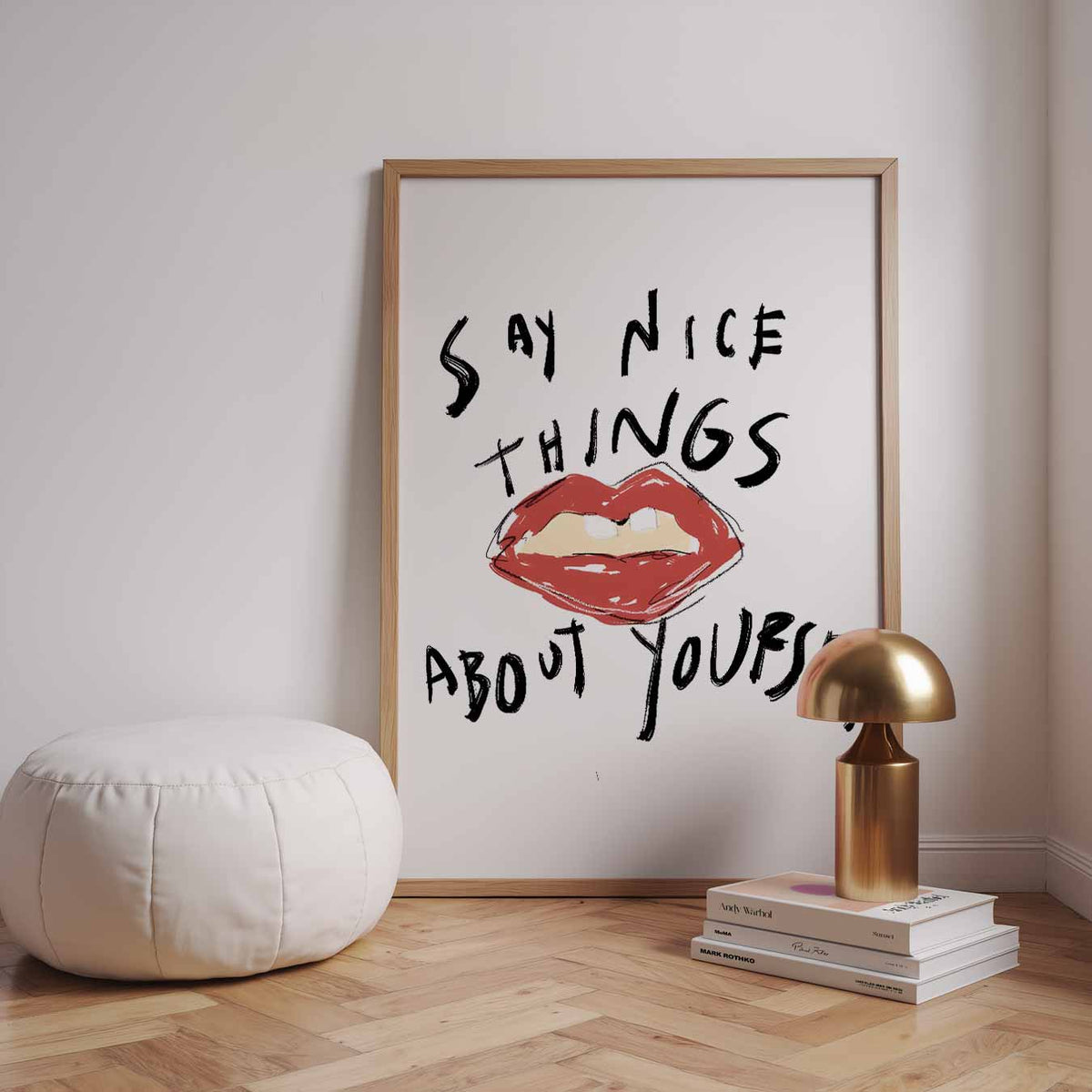 Positieve Inspiratie – urban poster in staand formaat