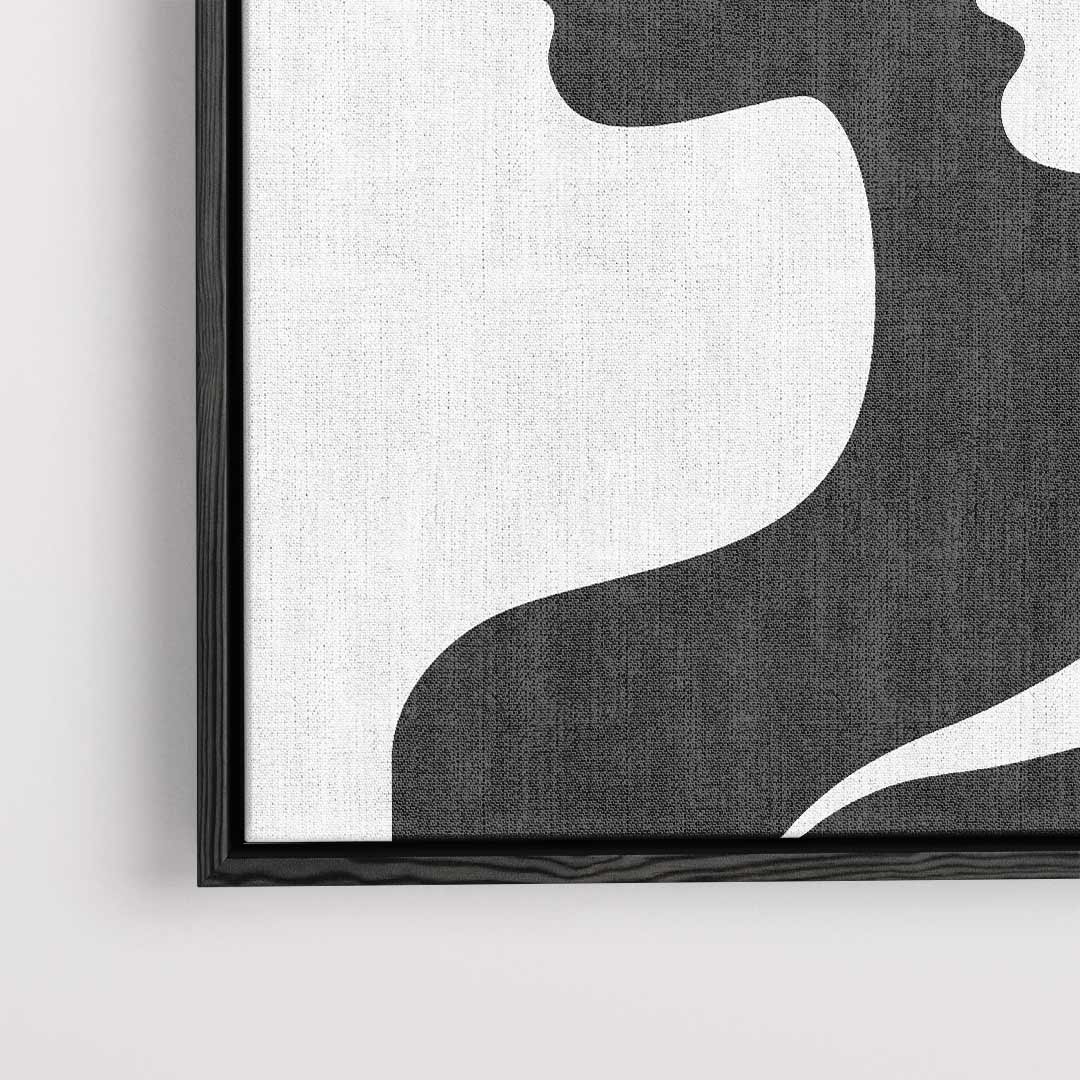 Schaduwprofielen – dibond kunstwerk als wanddecoratie