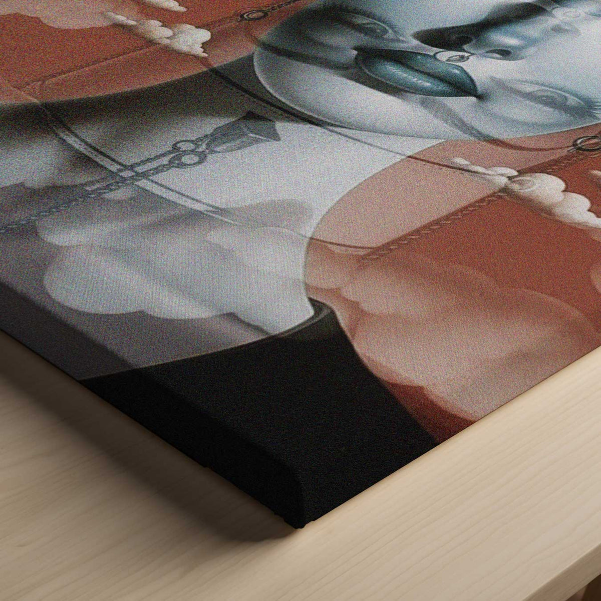 Dromerige Illusie – canvas kunstwerk als wanddecoratie