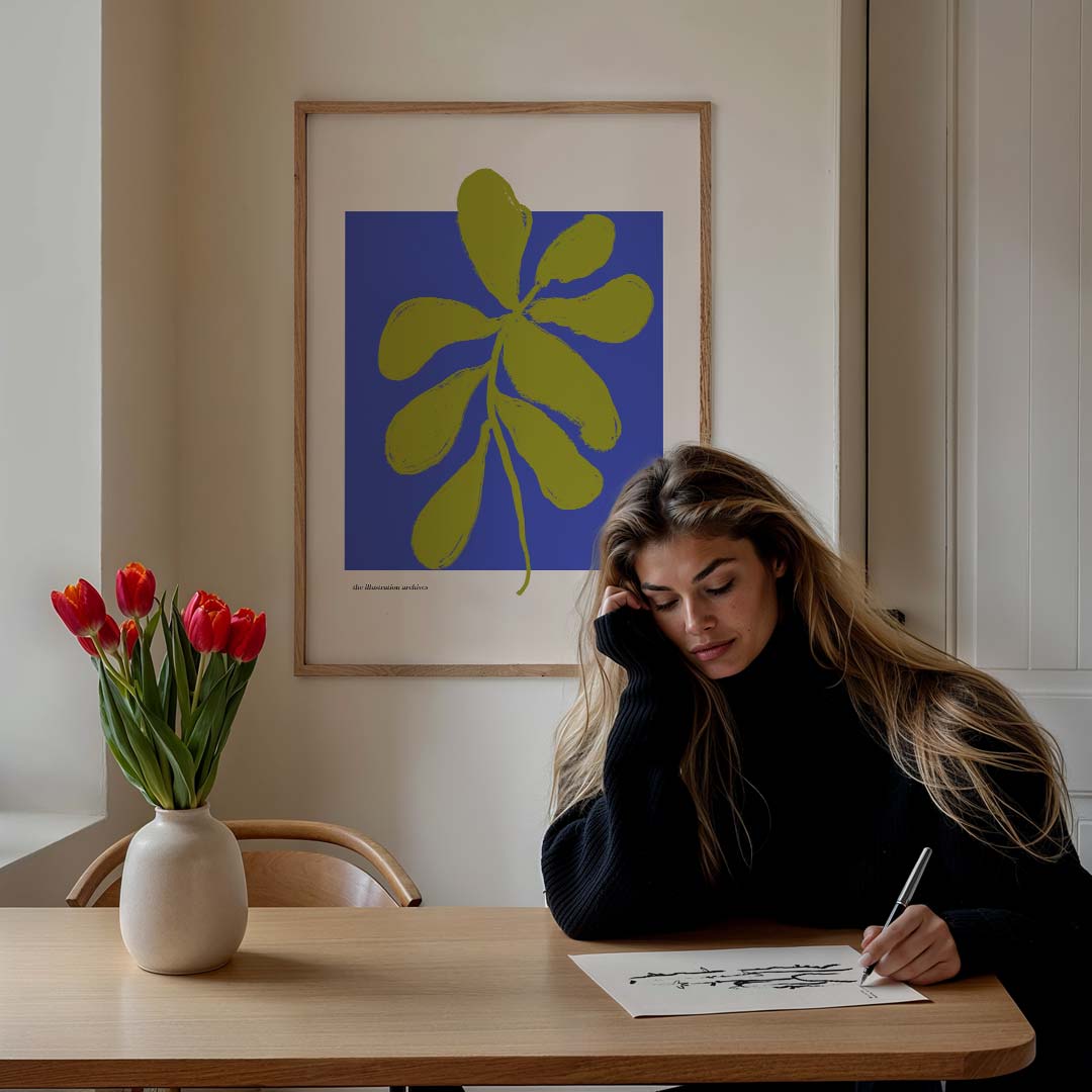Flower Power – bloemen poster in staand formaat