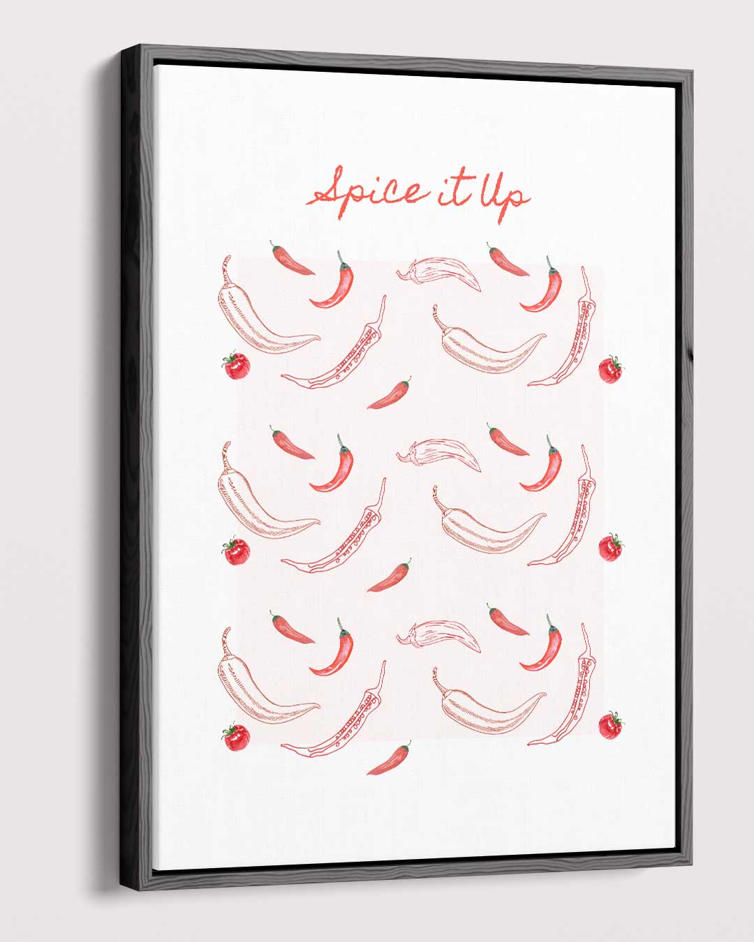 Spice It Up Poster – modern portret kunstwerk van WallArtistic