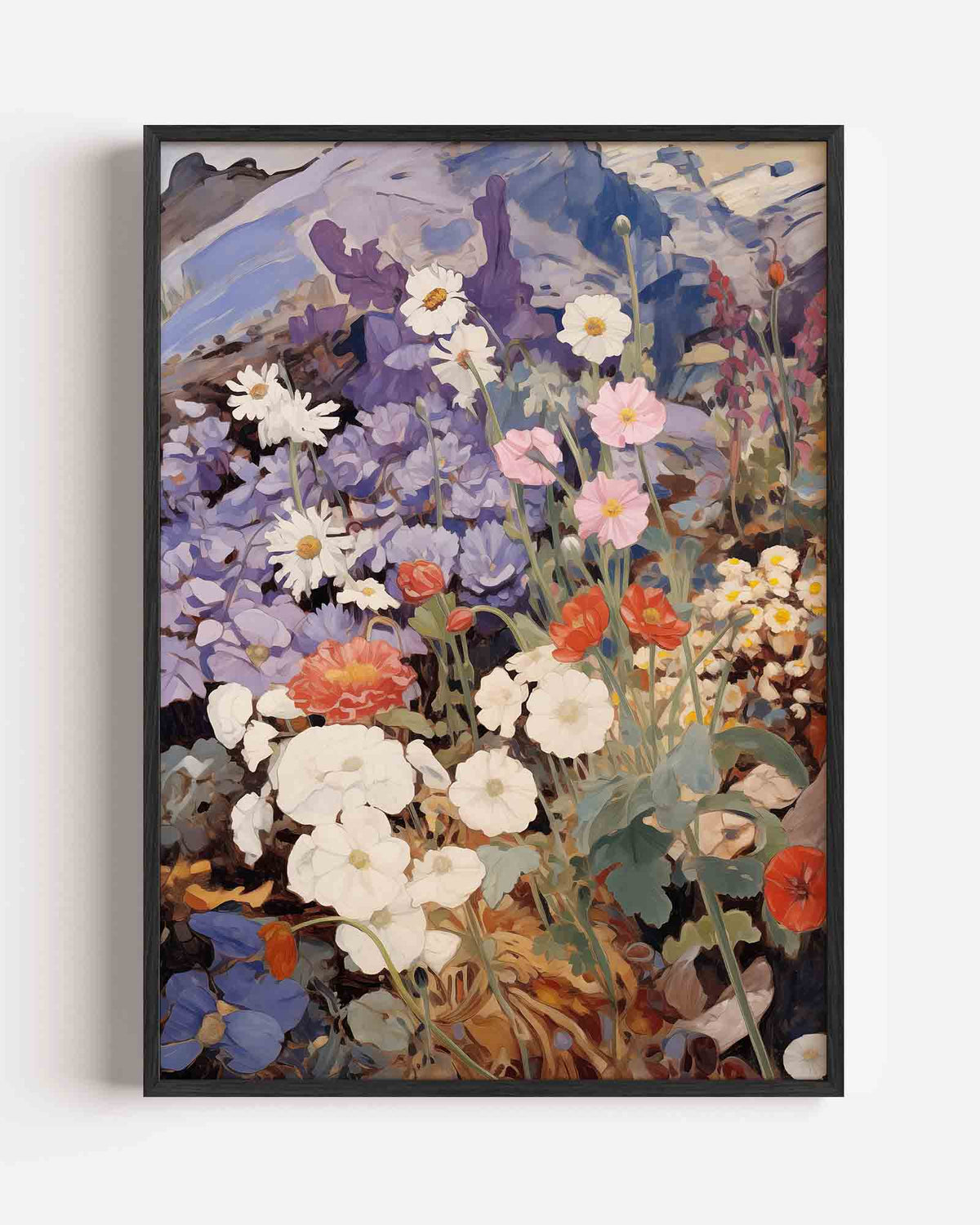 Bloemen in volle bloei – bloemen portret poster als wanddecoratie