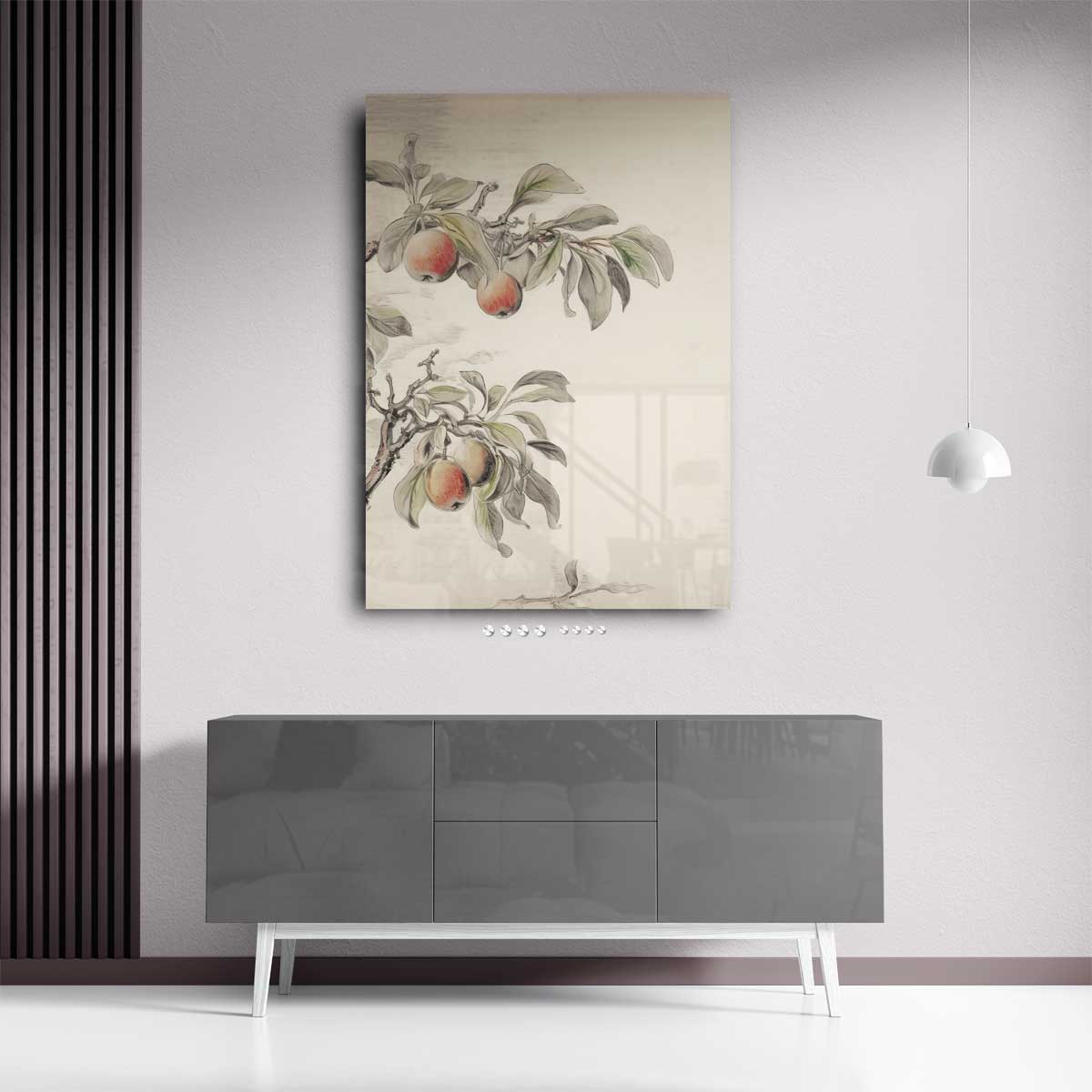 Subtiele Appelboom Takken – staand kunstwerk voor modern interieur