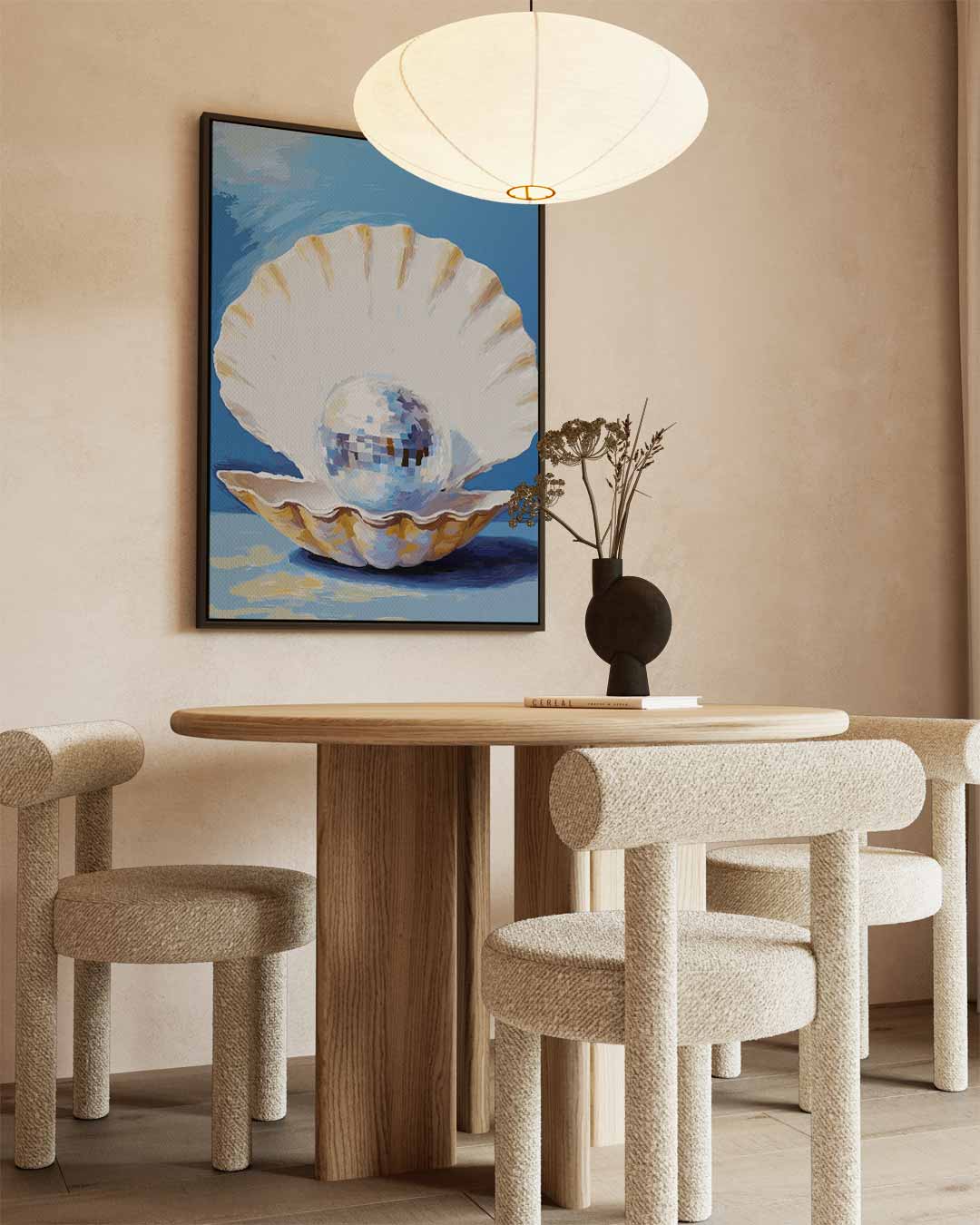 Parel van de Disco – staand kunstwerk voor modern interieur