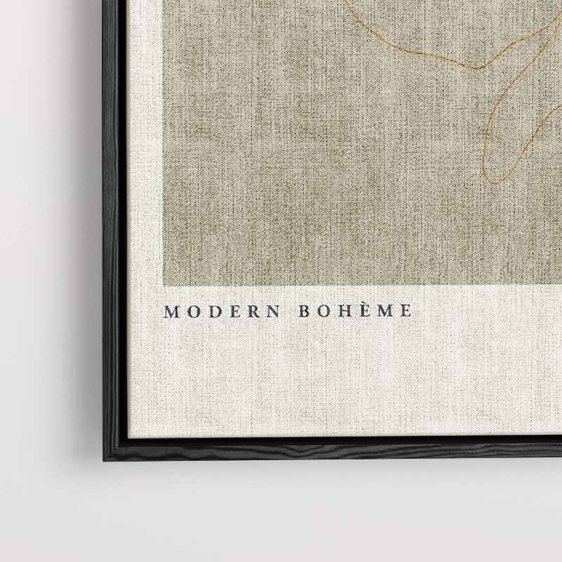 Modern Bohème Citroen Lijntekening – plexiglas kunstwerk als wanddecoratie