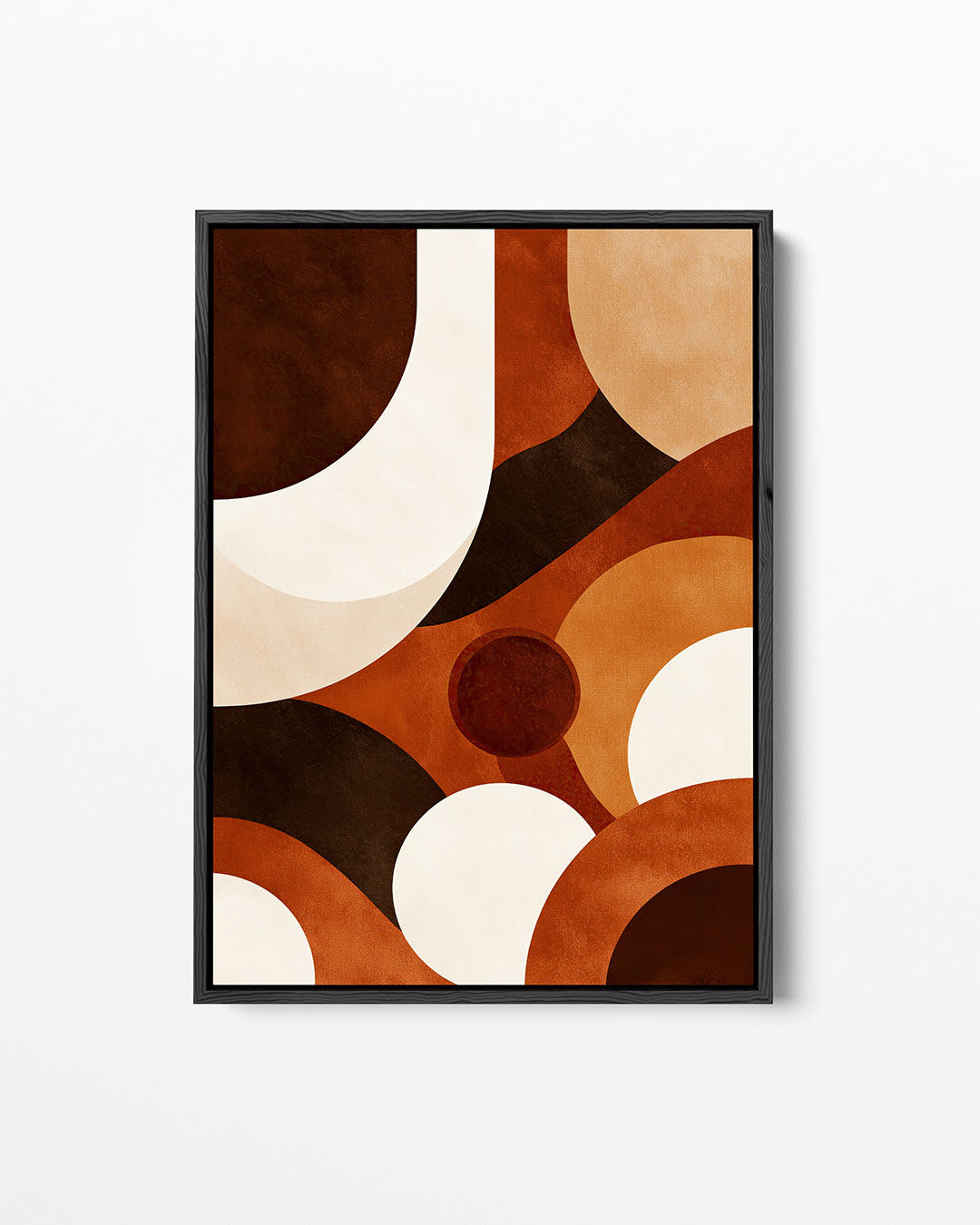 Organische vormen compositie – staand wanddecoratie kunstwerk