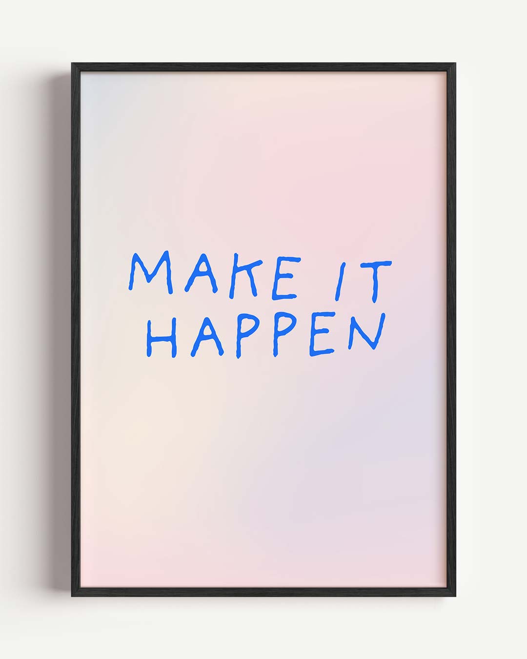 Inspirerende Motivatieposter – mindful portret poster als wanddecoratie