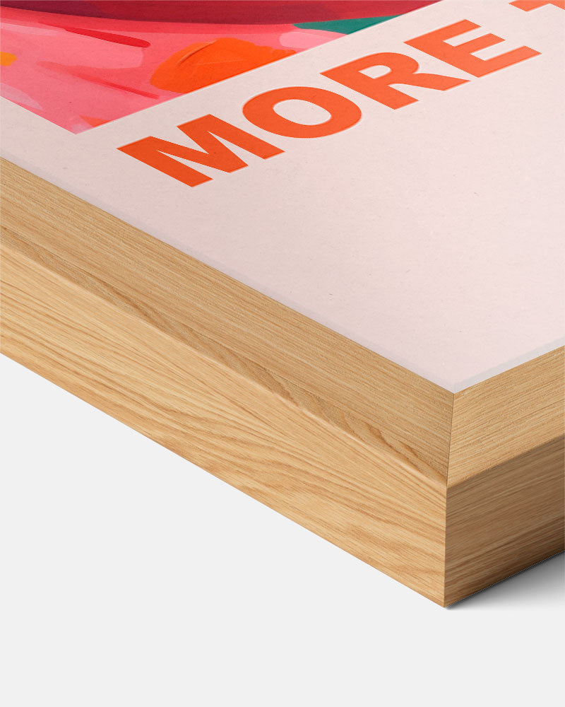 Love You More Than Pasta – staande keuken wanddecoratie van WallArtistic