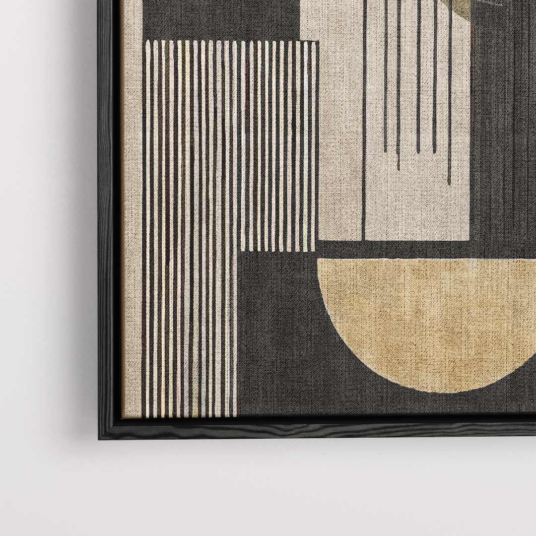 Modern Geometrisch Kunstwerk – dibond kunstwerk als wanddecoratie