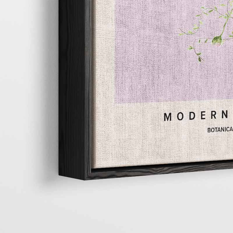 Bloeiende Moderniteit – dibond wanddecoratie in staand formaat