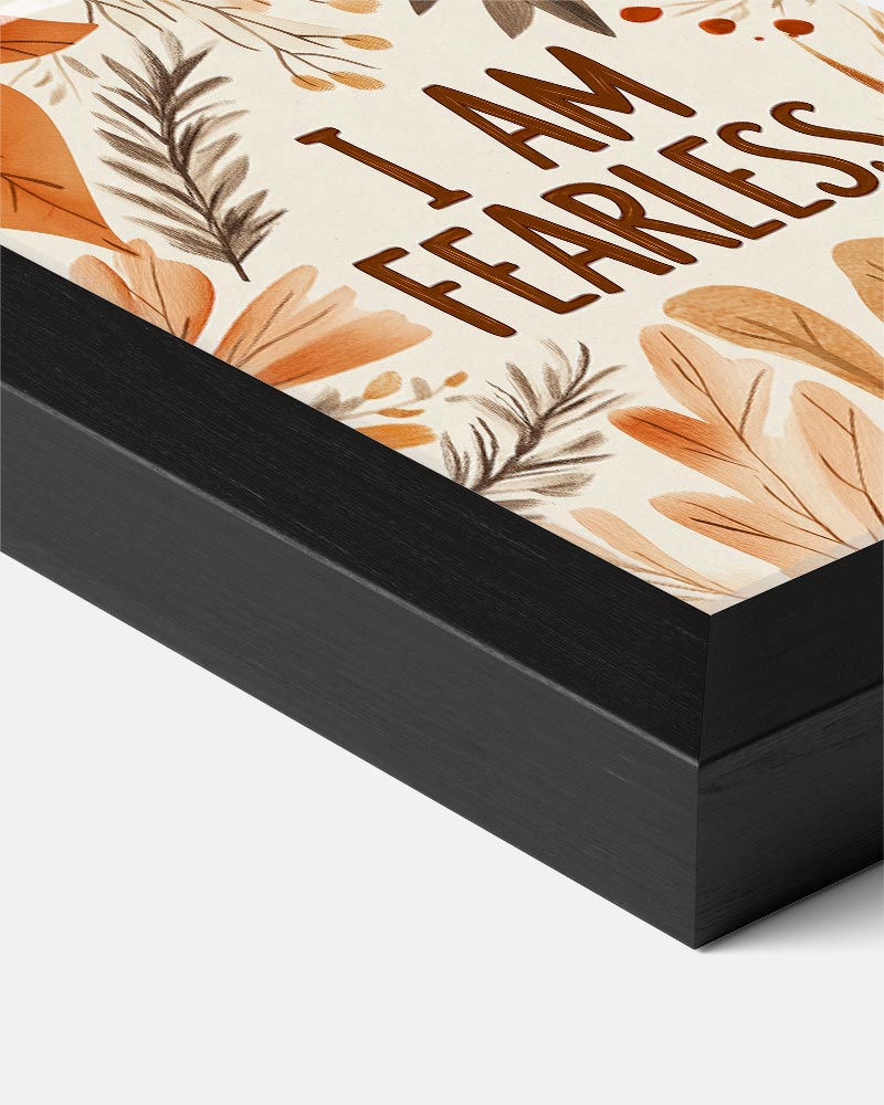 I Am Fearless Boho – kids portret poster, afbeelding 7
