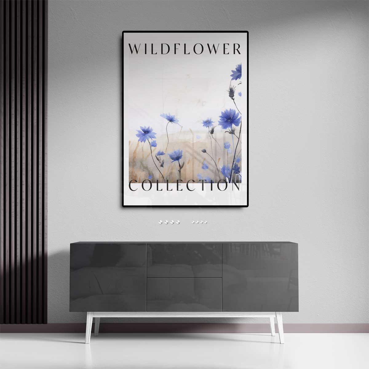 Wildflower Droomland – staand kunstwerk voor modern interieur