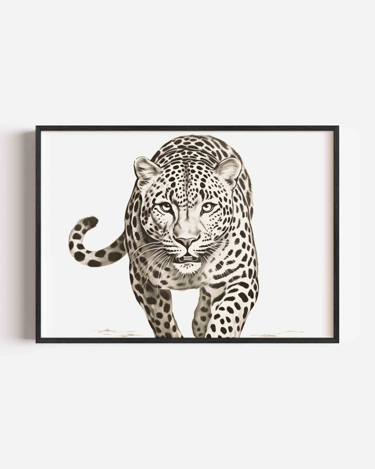 Luipaard – dieren landscape poster als wanddecoratie