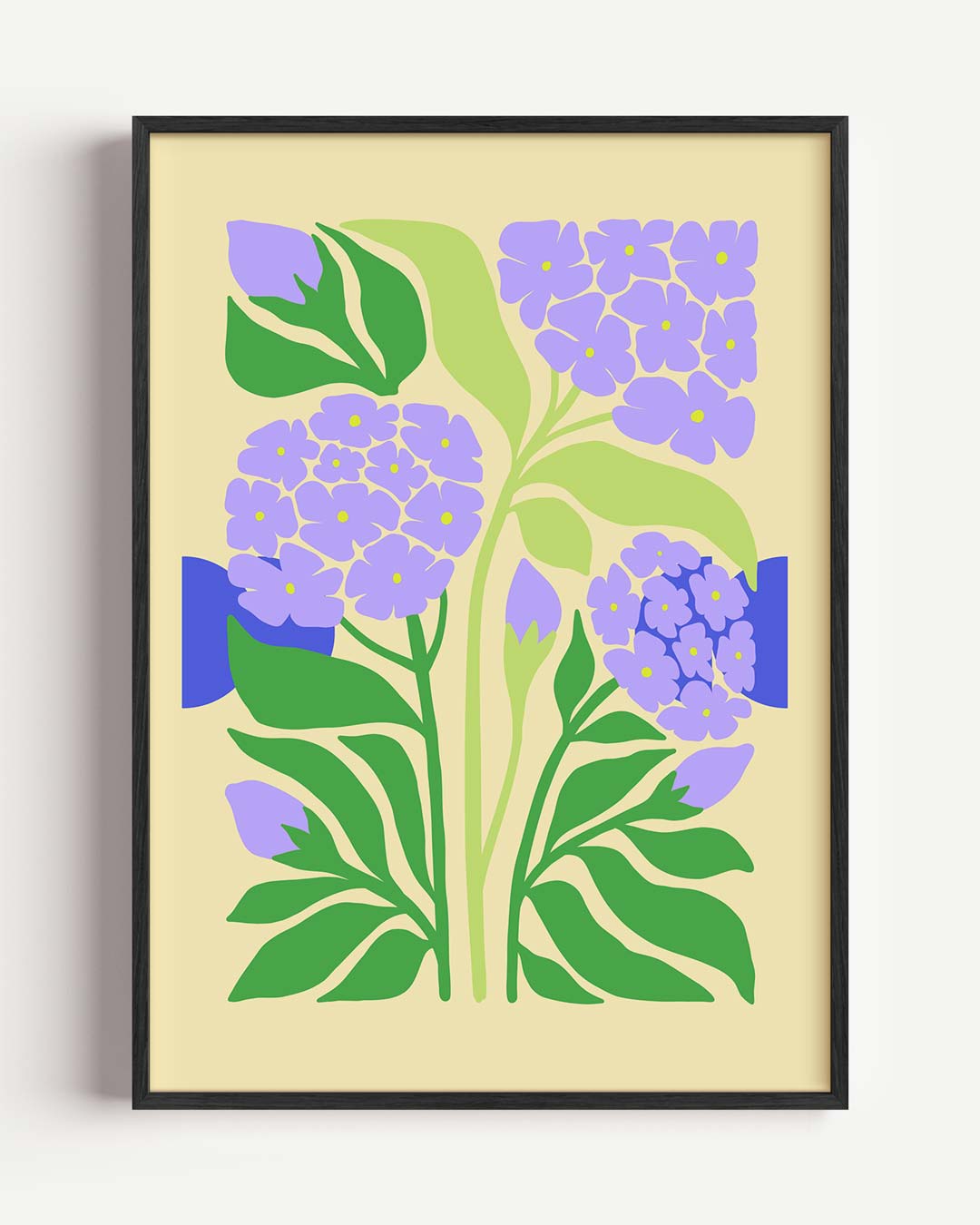 Zomerse Bloemenpracht – bloemen portret poster als wanddecoratie