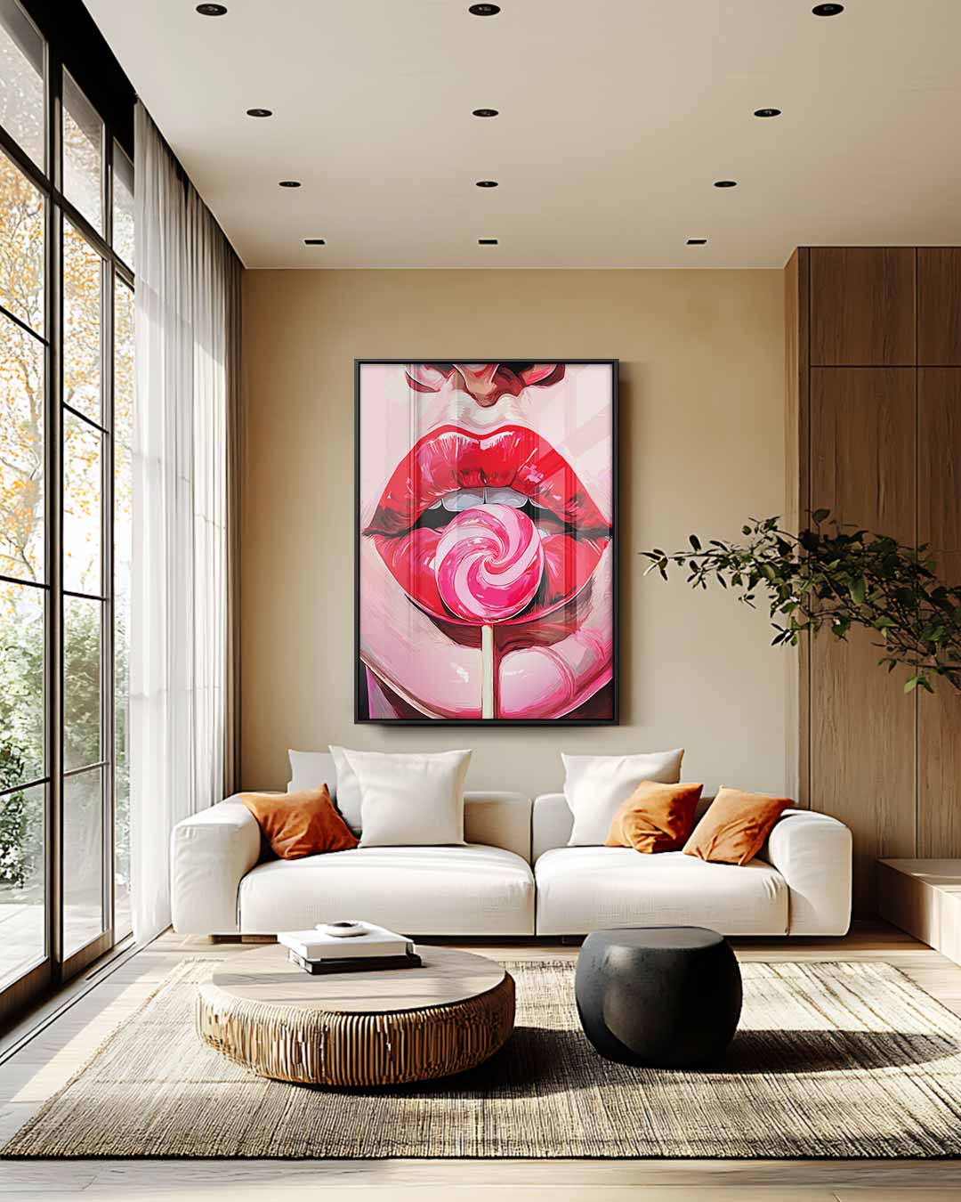 Verleidelijke Zoetigheid – staand kunstwerk voor modern interieur