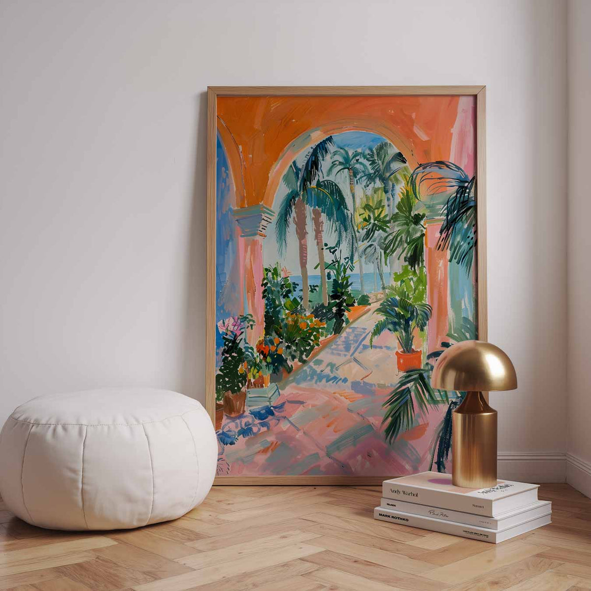 Tropische Tuin Escape – urban poster in staand formaat